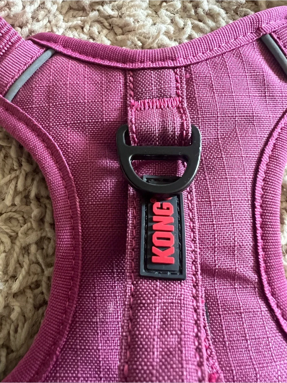 Kong Pink Padded Dog Harness Vest with Front Leash Clip